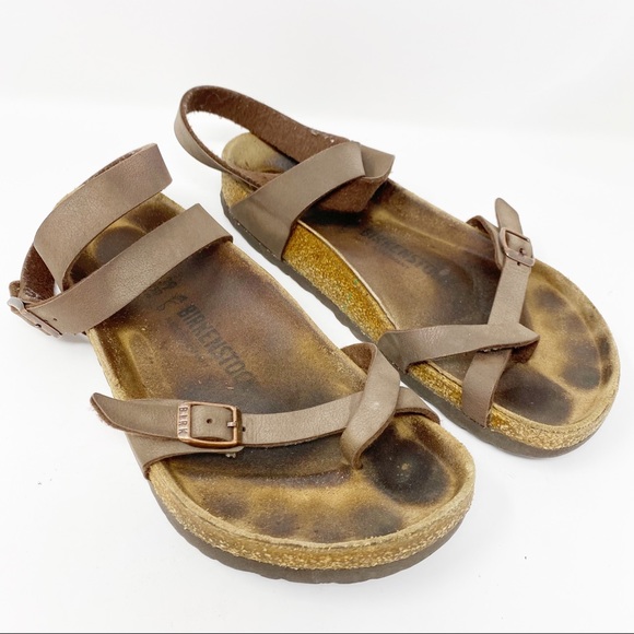 Birkenstock Shoes - Birkenstock 39 Yara ankle strap confort sandals womens size 8